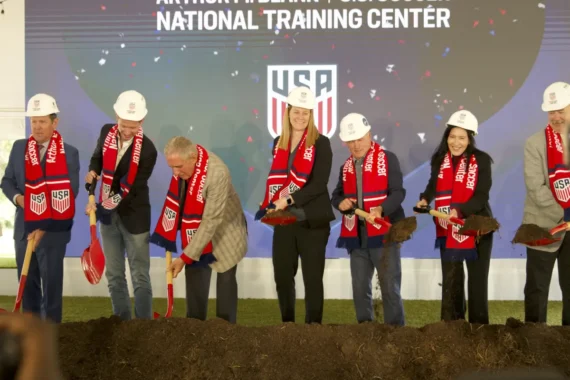 Georgia breaks ground on Fayette-based soccer center