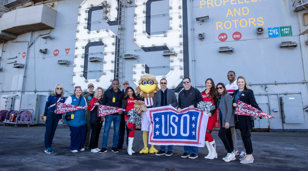 Arthur M. Blank Family Foundation to Outfit and Support USO Centers on U.S. Naval Aircraft Carriers