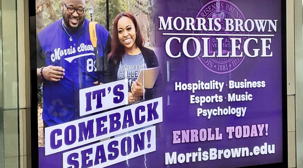 It’s Comeback Season: Morris Brown College’s Digital Hospitality Program
